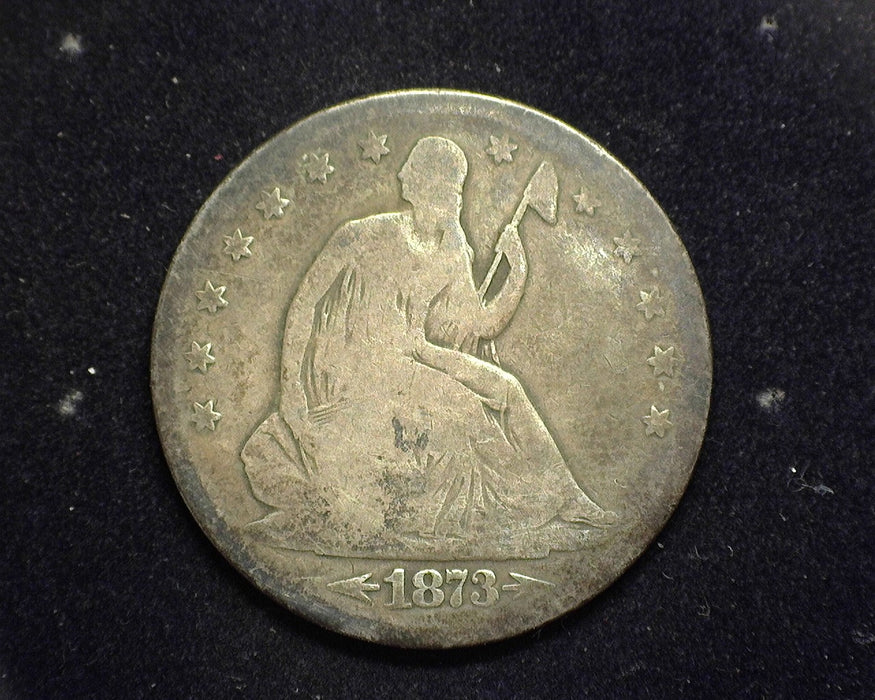 1873 Arrows Liberty Seated Half Dollar G - US Coin