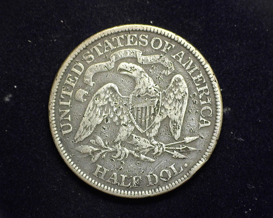 1873 Arrows Liberty Seated Half Dollar VG - US Coin