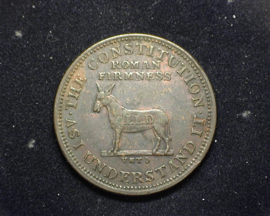 1837 Roman Firmness Hard Times Token Commemorative - US Coin