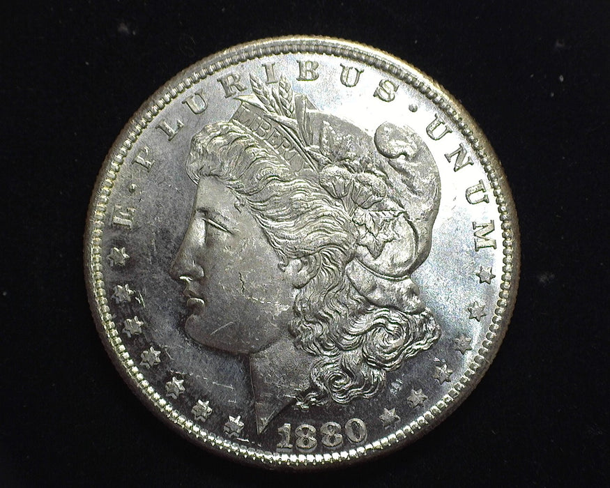 1880 S Morgan Silver Dollar BU Proof Like - US Coin