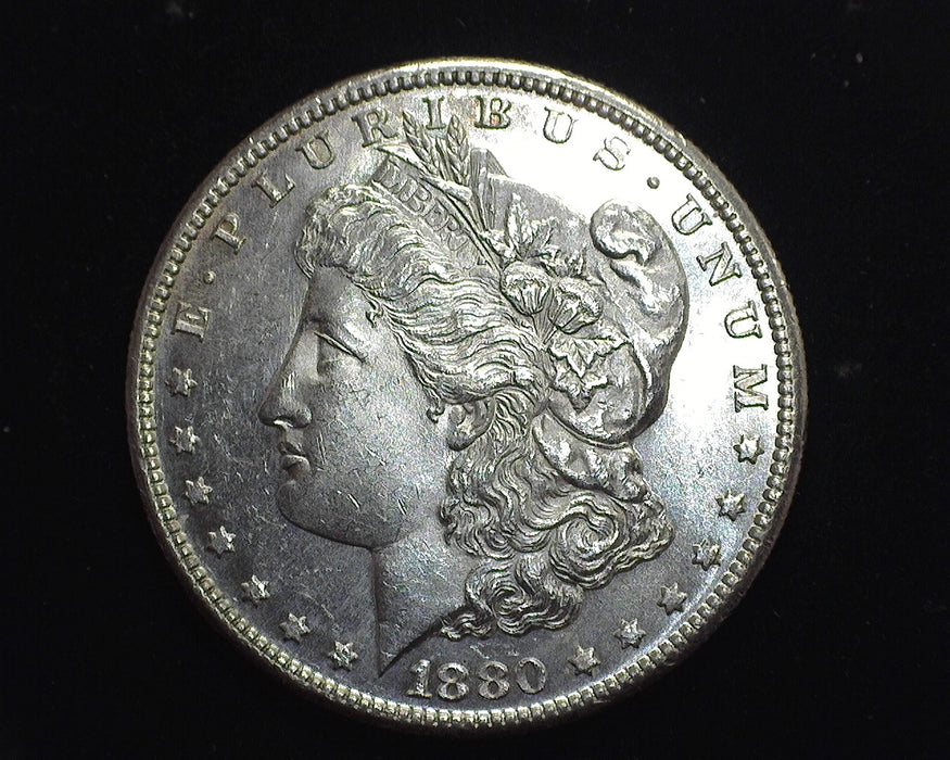 1880 S Morgan Silver Dollar BU MS64 - US Coin