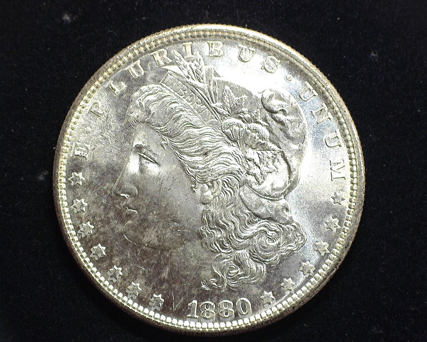 1880 S Morgan Silver Dollar BU MS63 - US Coin