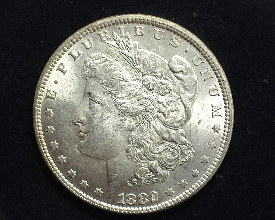 1882 Morgan Silver Dollar BU MS63 - US Coin