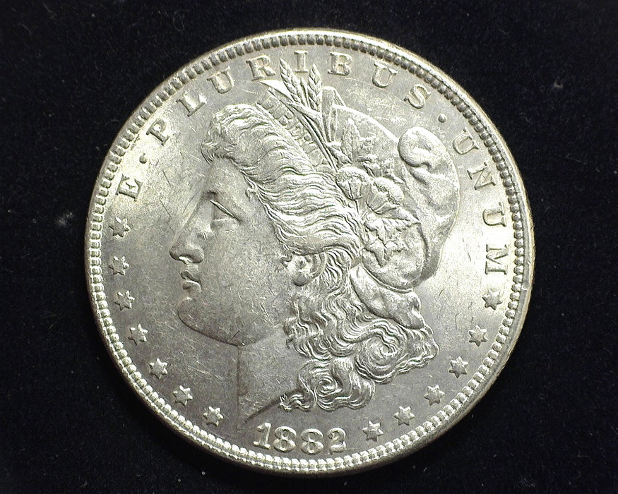 1882 Morgan Silver Dollar BU MS63 - US Coin