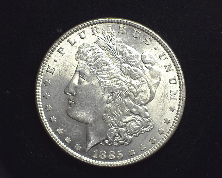 1885 Morgan Silver Dollar BU MS63 - US Coin