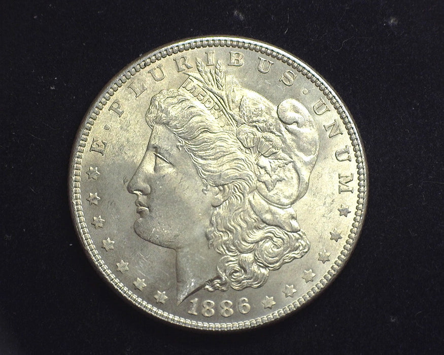 1886 Morgan Silver Dollar BU MS64 - US Coin