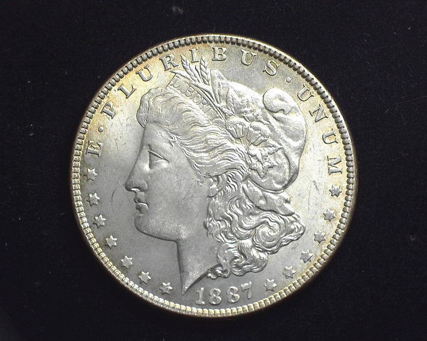 1887 Morgan Silver Dollar BU MS64 - US Coin