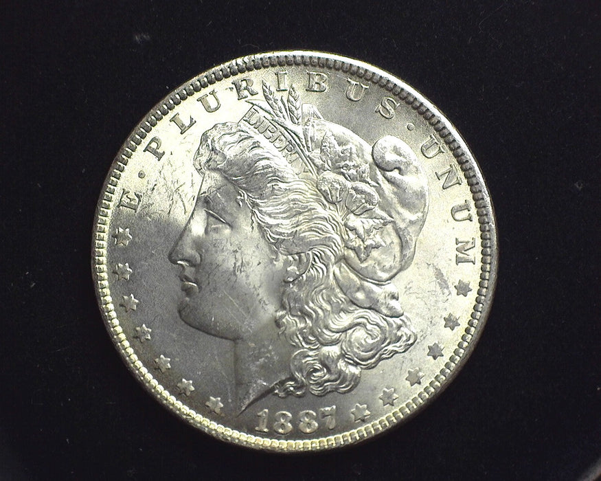 1887 Morgan Silver Dollar BU MS64 - US Coin