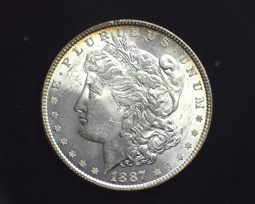 1887 Morgan Silver Dollar BU - US Coin