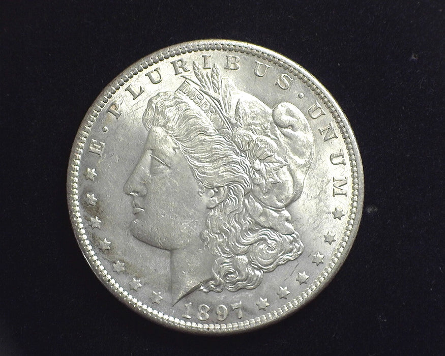 1897 Morgan Silver Dollar BU MS63 - US Coin