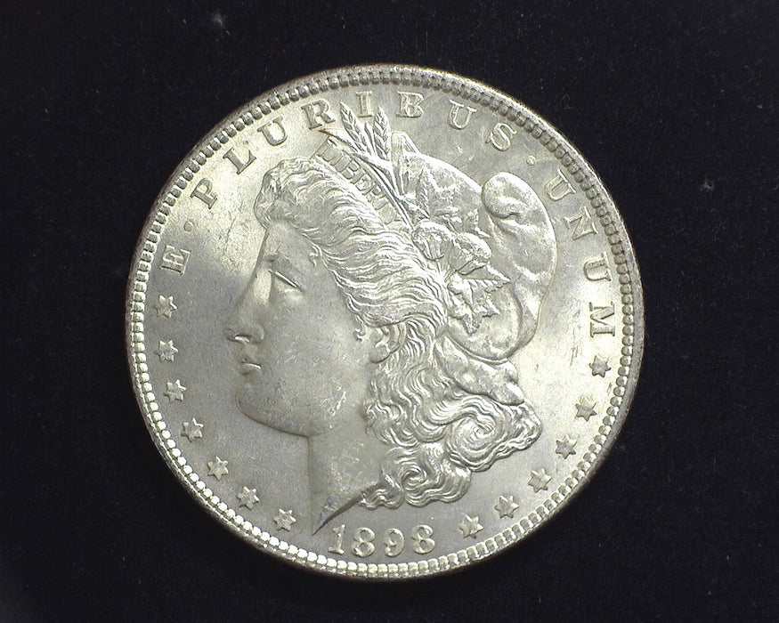 1898 Morgan Silver Dollar BU MS63 - US Coin