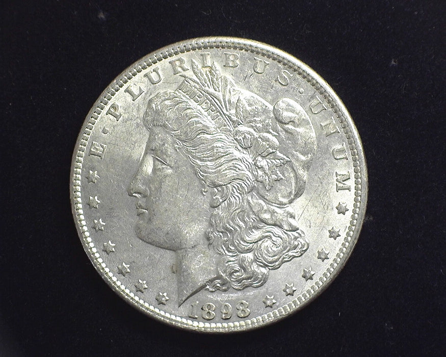 1898 Morgan Silver Dollar BU MS63 - US Coin