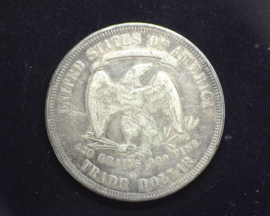 1876 Trade Dollar F - US Coin