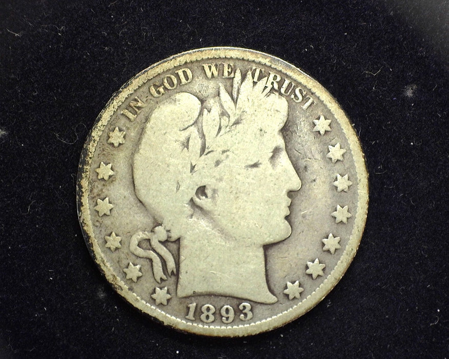 1893 Barber Half Dollar G - US Coin