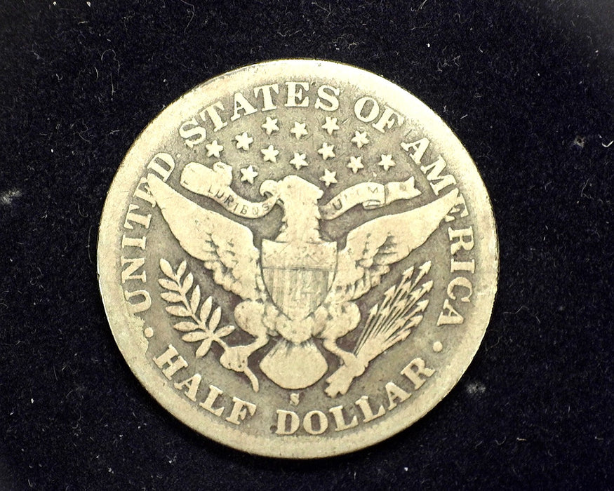 1898 S Barber Half Dollar G - US Coin