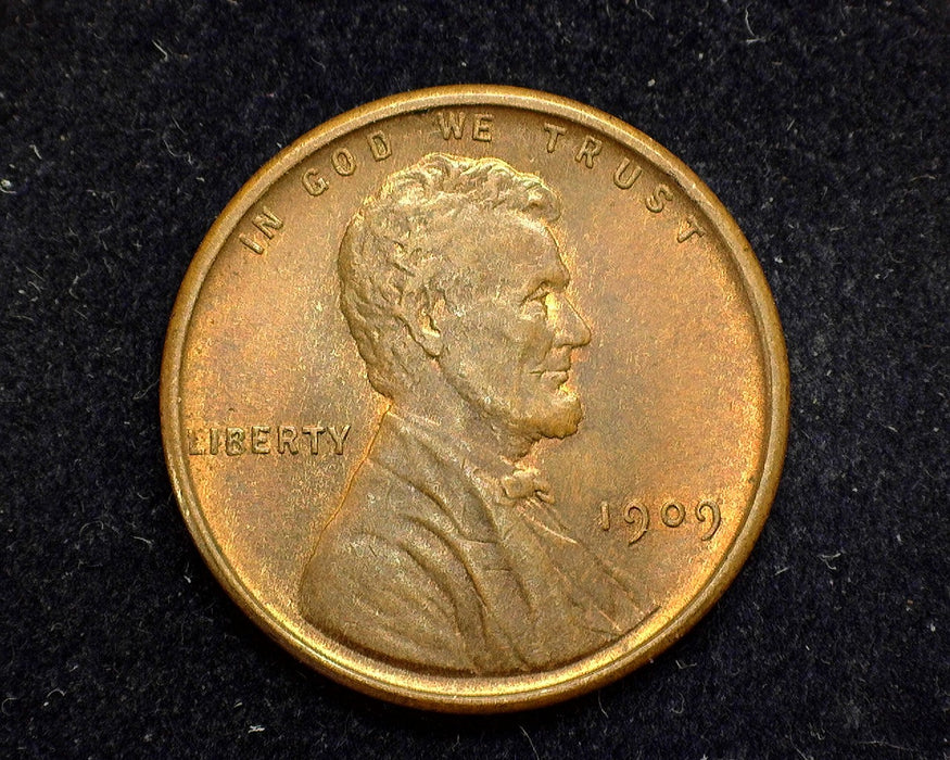 1909 VDB Lincoln Wheat Penny/Cent UNC Red Brown - US Coin