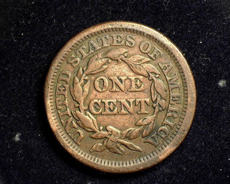 1856 Slanted 5 Large Cent Braided Hair Slanted - US Coin