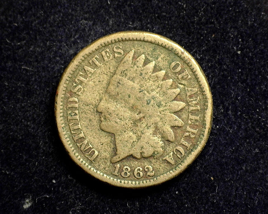 1862 Indian Head Penny/Cent G - US Coin