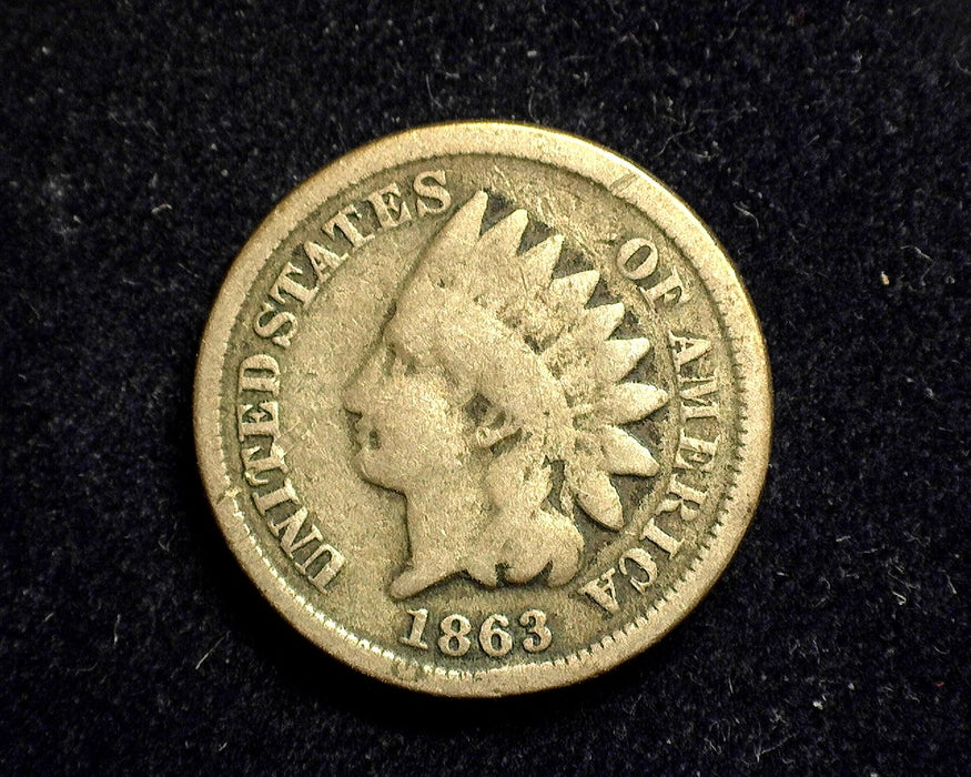 1863 Indian Head Penny/Cent G - US Coin