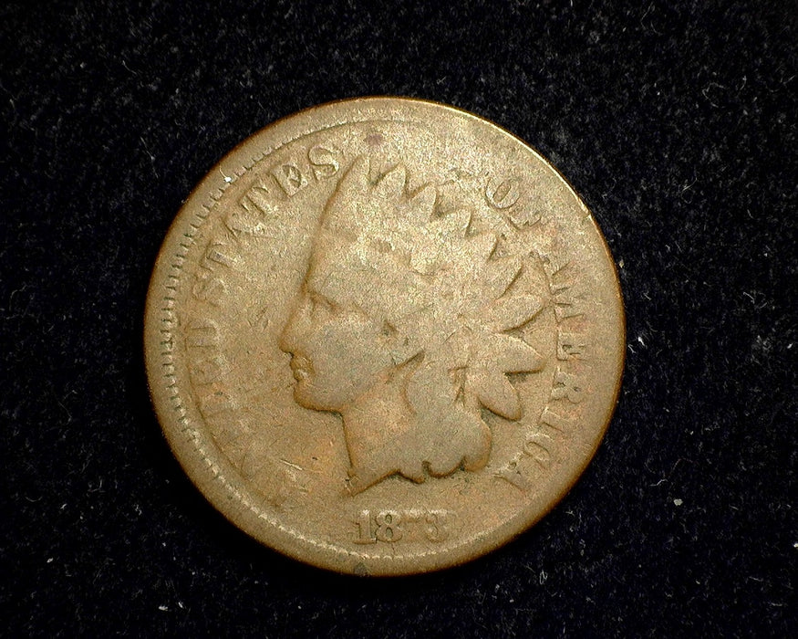 1873 Indian Head Penny/Cent G - US Coin