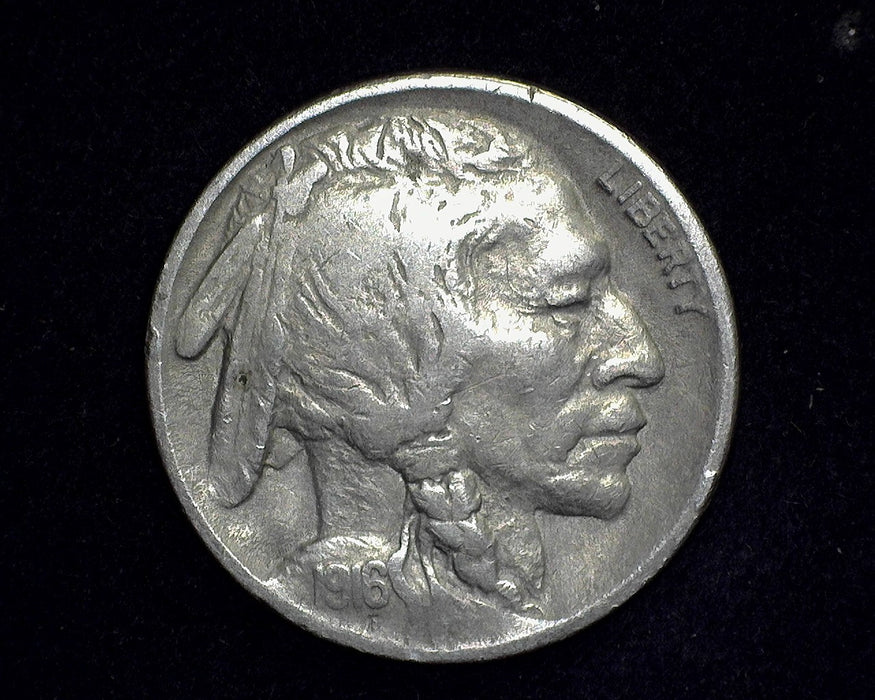 1916 Buffalo Nickel F - US Coin