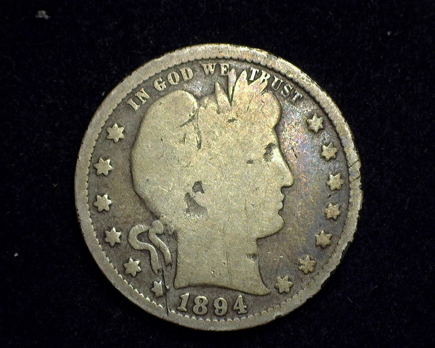 1894 Barber Quarter G - US Coin