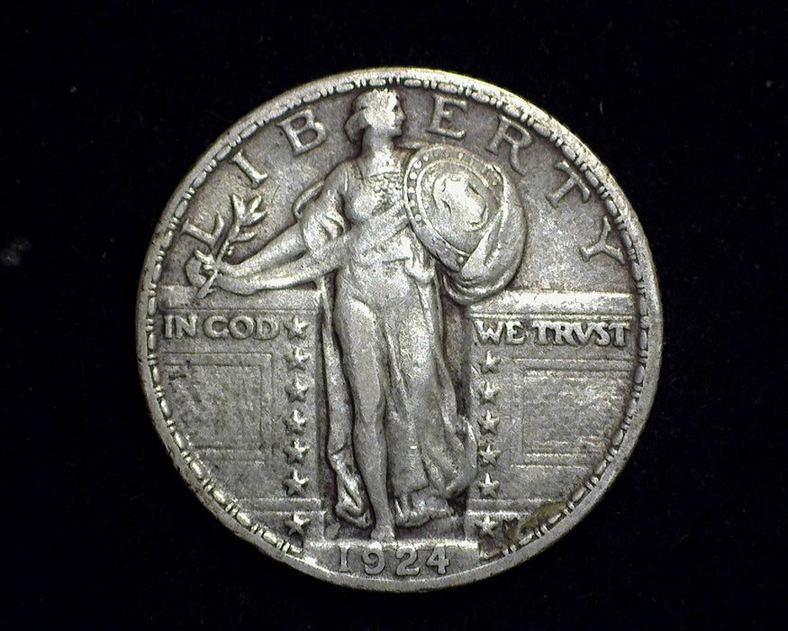 1924 Standing Liberty Quarter VF - US Coin