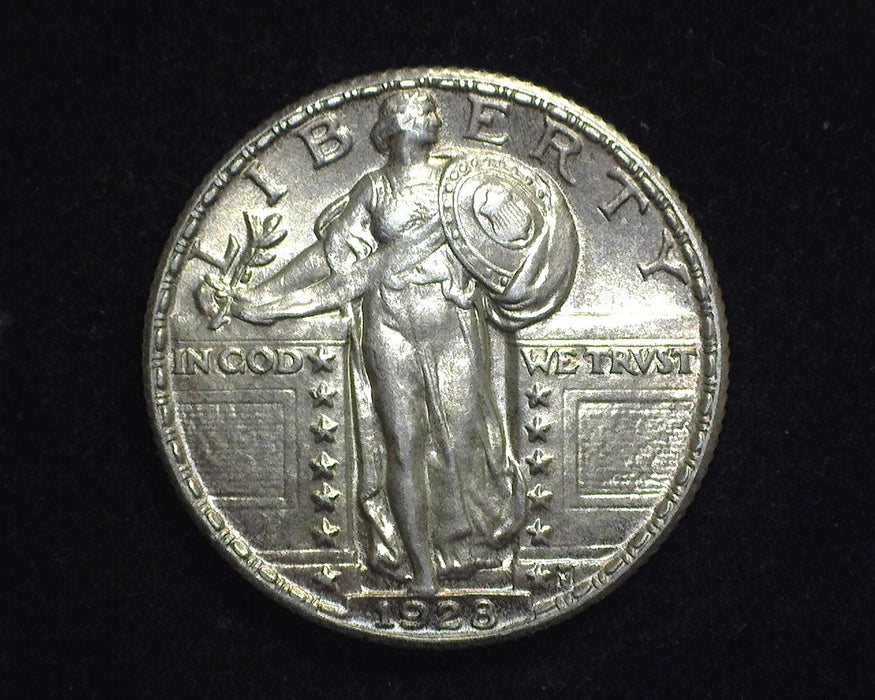 1928 Standing Liberty Quarter AU - US Coin