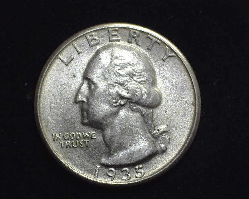 1935 Washington Quarter AU - US Coin