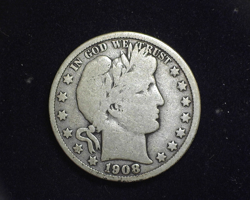 1908 O Barber Half Dollar VG - US Coin