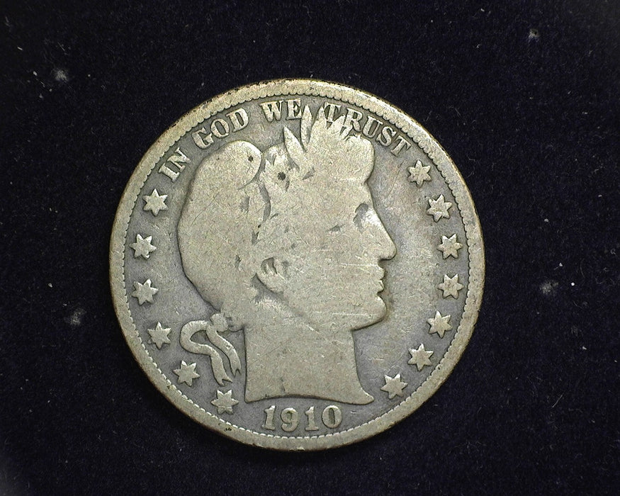 1910 Barber Half Dollar G/VG - US Coin