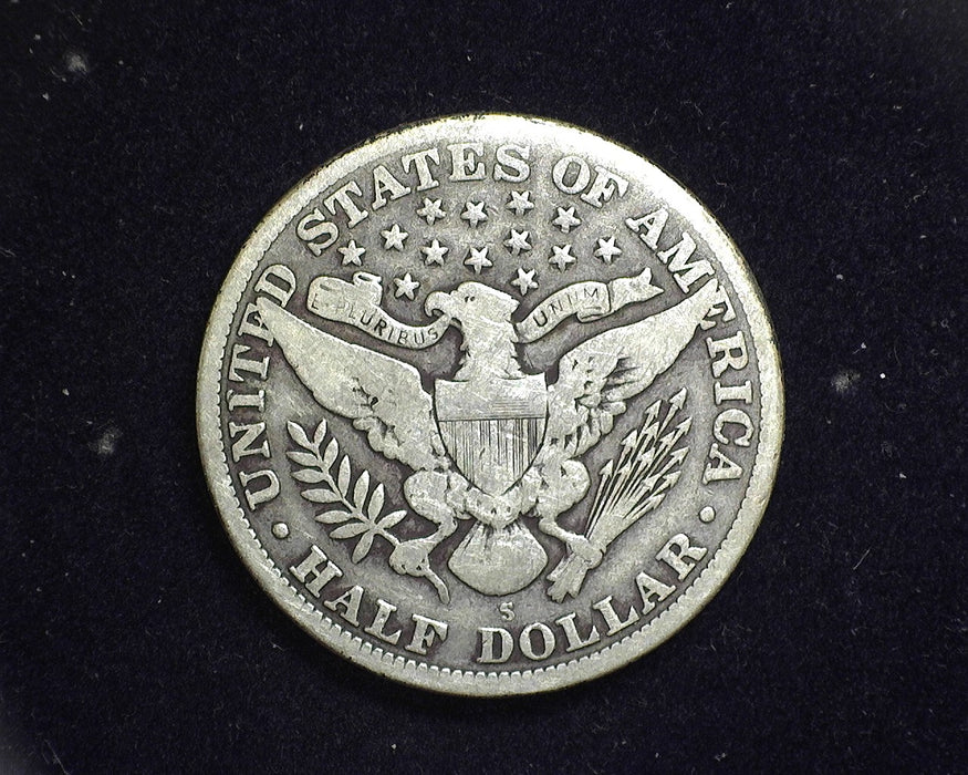 1915 S Barber Half Dollar VG - US Coin