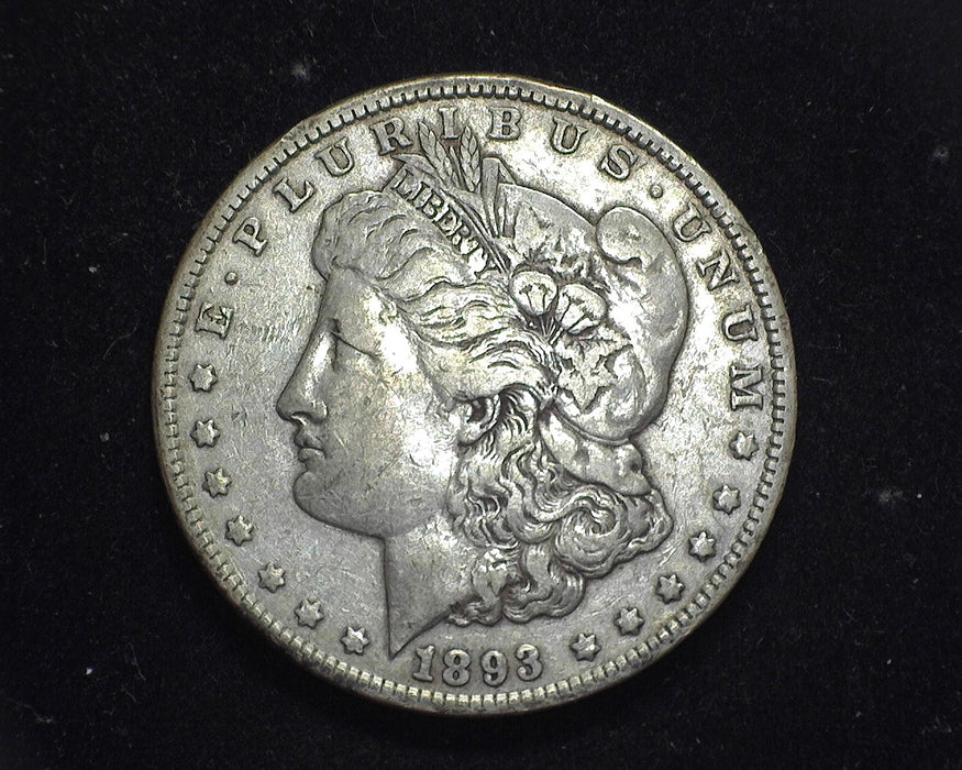 1893 Morgan Dollar VF - US Coin