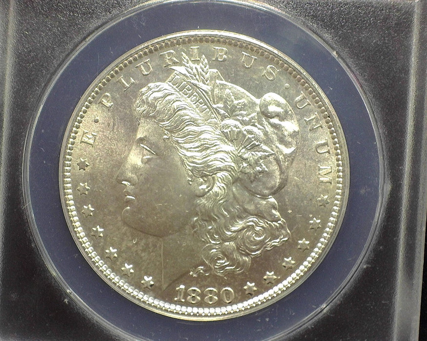 1880 S Morgan Silver Dollar MS64 ANACS Slab - US Coin