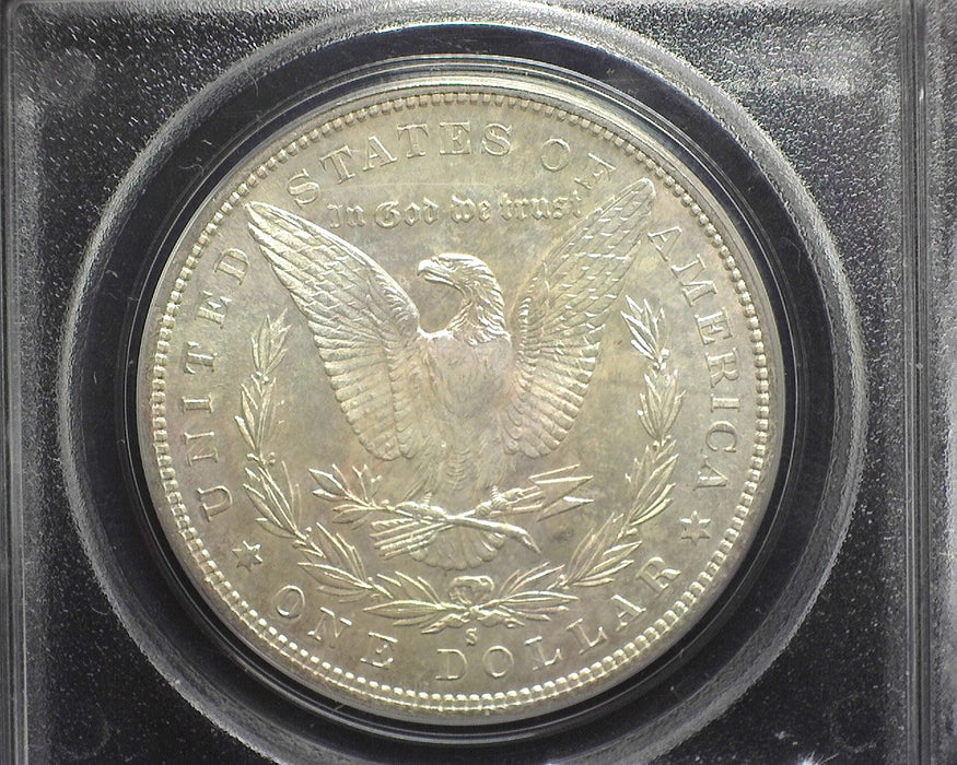 1882 S Morgan Silver Dollar MS64 PCGS Slab - US Coin