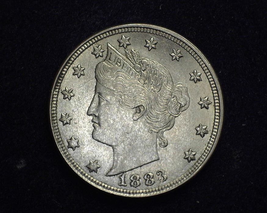 1883 Liberty Head Nickel Unc No Cents - US Coin