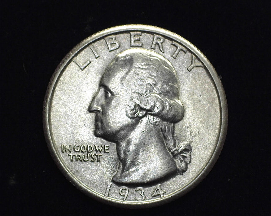 1934 Washington Quarter BU - US Coin