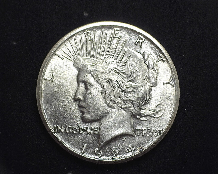 1924 S Peace Dollar BU - US Coin