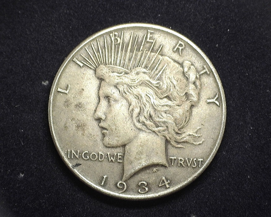 1934 Peace Dollar XF - US Coin