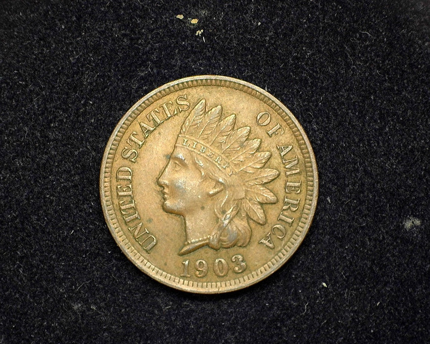 1903 Indian Head Penny/Cent XF - US Coin