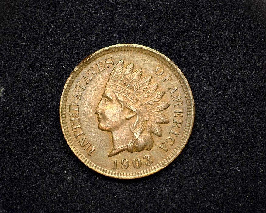 1903 Indian Head Penny/Cent XF - US Coin