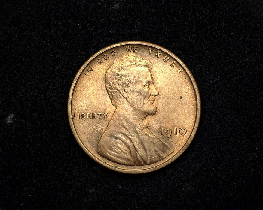 1910 Lincoln Wheat Penny/Cent Red. BU - US Coin