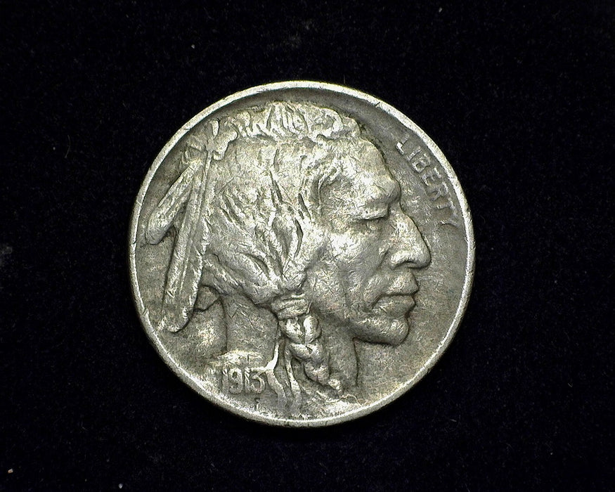 1913 Type 1 Buffalo Nickel F/VF - US Coin