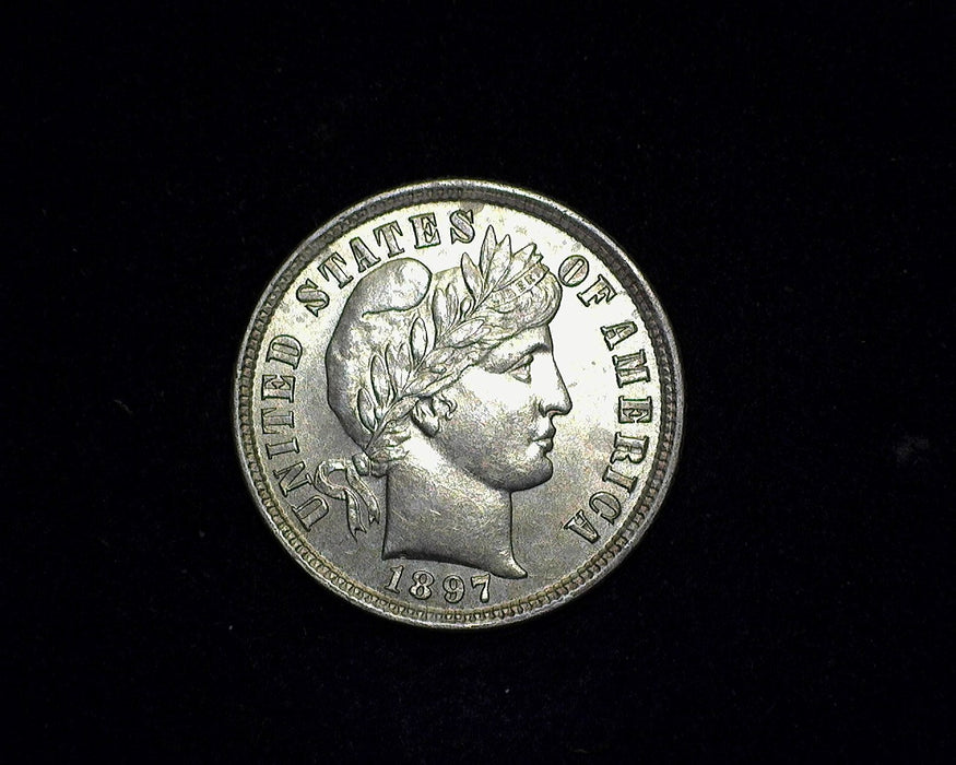 1897 Barber Dime BU - US Coin