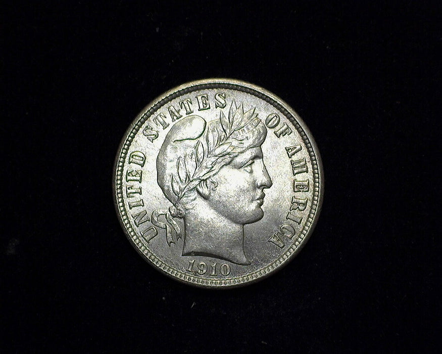 1910 Barber Dime BU Choice - US Coin