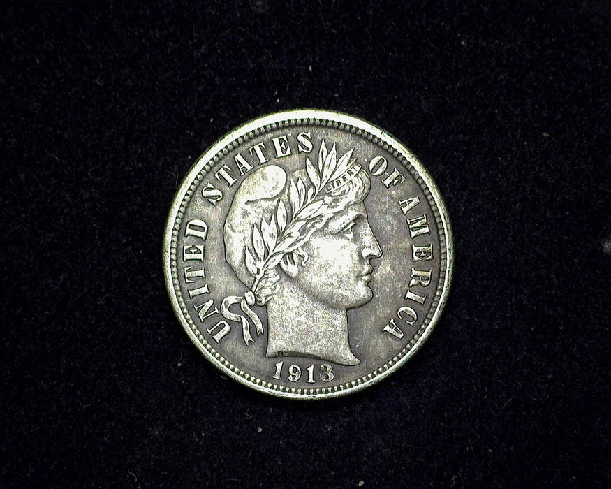 1913 Barber Dime XF - US Coin