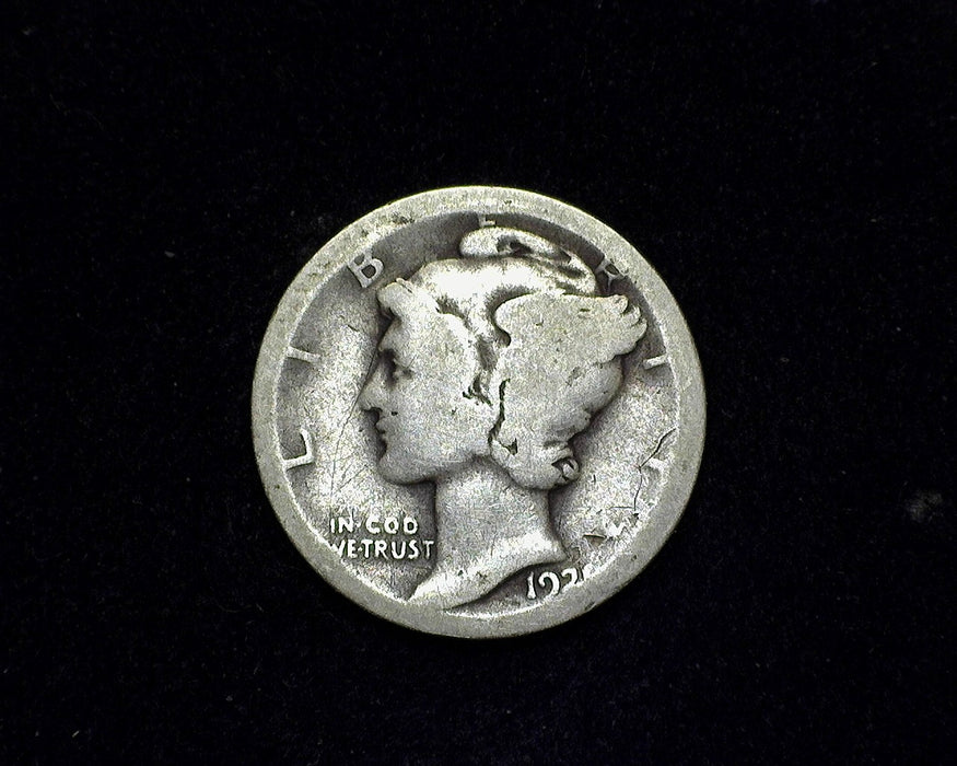 1921 D Mercury Dime AG - US Coin