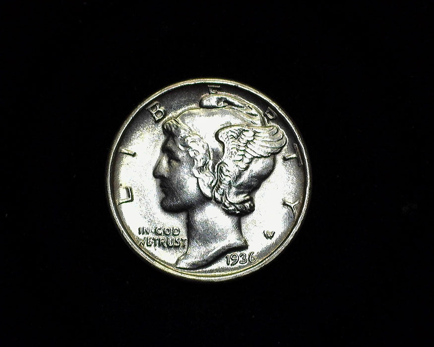 1936 Mercury Dime BU Choice  - US Coin