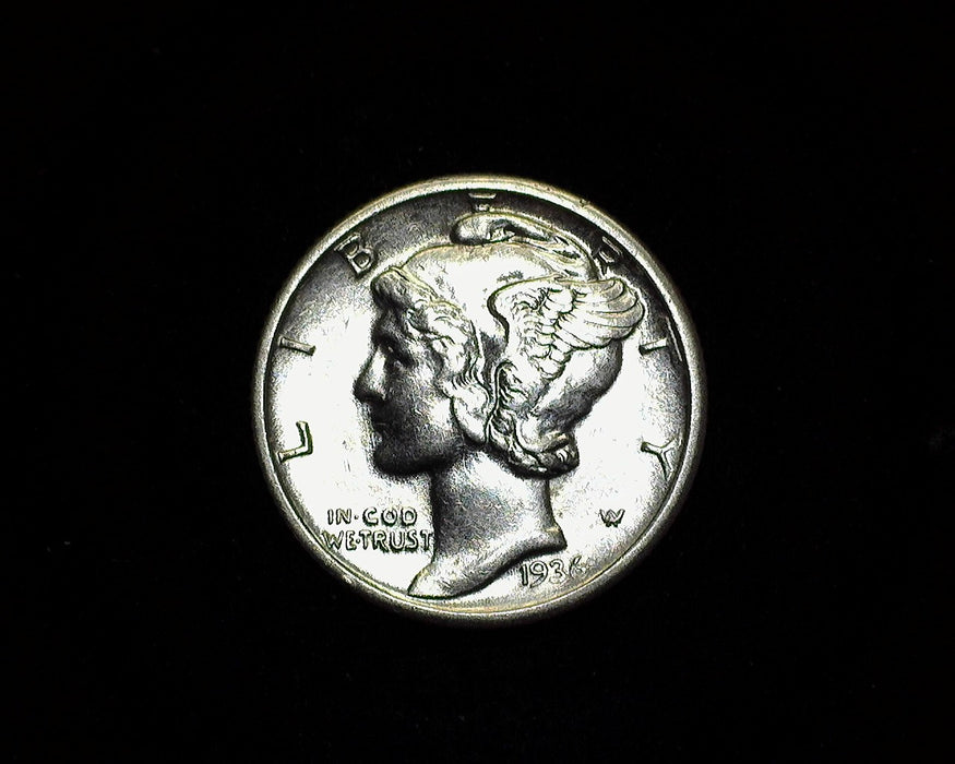 1936 D Mercury Dime BU - US Coin