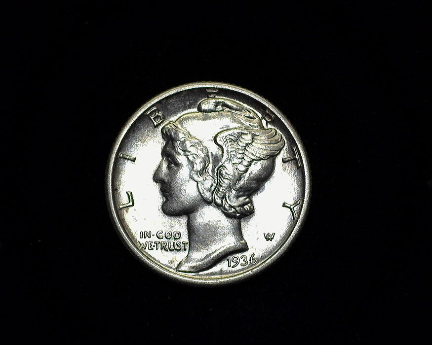 1936 S Mercury Dime BU - US Coin